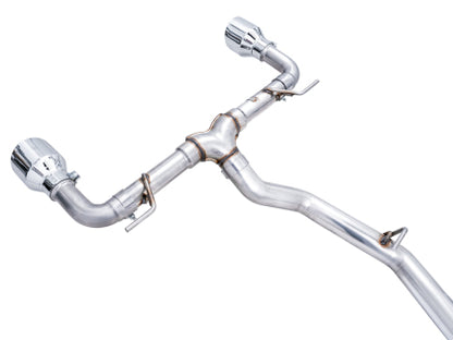 AWE Track Edition Cat-Back Exhaust- Chrome Silver Tips