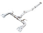 AWE Touring Edition Cat-Back Exhaust- Chrome Silver Tips