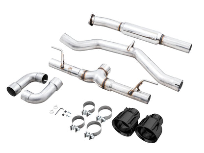 AWE Touring Edition Cat-Back Exhaust- Diamond Black Tips