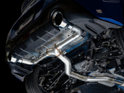 AWE Track Edition Cat-Back Exhaust- Chrome Silver Tips