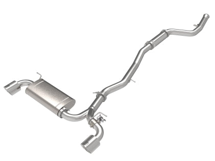 aFe POWER Takeda 2021-2023 Toyota GR Supra Base L4.1998cc  CatBack Exhaust w/ Polished Tips