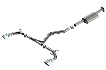 Borla S-Type Catback Exhaust - Polished Tips