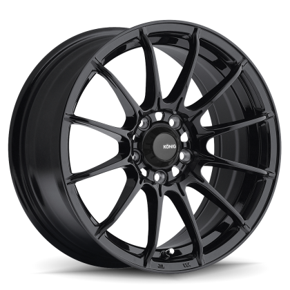 Konig Dial In 15x7 4x100 ET35 Gloss Black