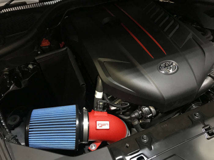 Injen Turbo Intake and Charge Pipe Power Package - Wrinkle Red