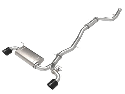 aFe POWER Takeda 2021-2023 Toyota GR Supra Base L4.1998cc  CatBack Exhaust w/ Black Tips